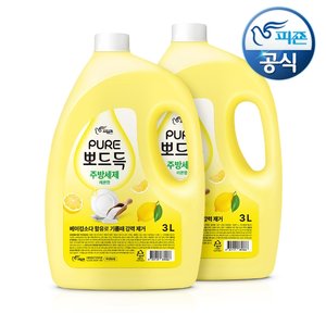 퓨어 뽀드득 대용량 주방세제 3L+3L본품x1개P 추가증정