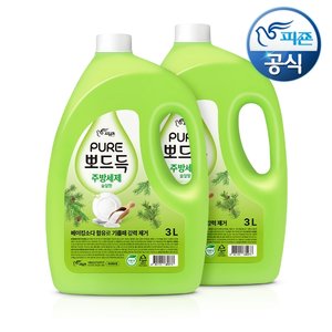 퓨어 뽀드득 대용량 주방세제 3L+3L본품x1개P 추가증정