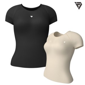 [테이핑테크] 최신상 바른자세 블랙+스킨 여성 테이핑웨어 2종