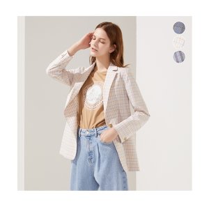 [태그] 린넨 블렌디드 텐션 자켓 3종 (택1)