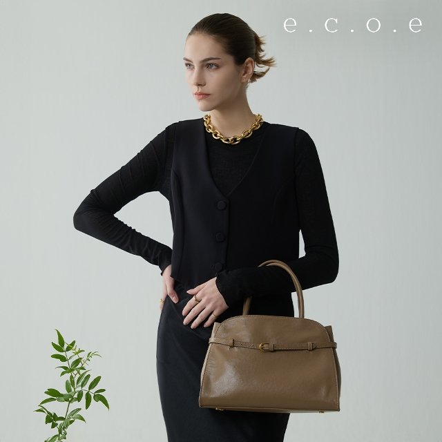 [e.c.o.e]에코에 헤리티지 소가죽 버클백