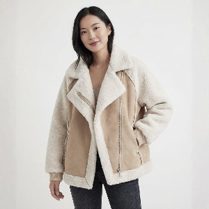 [비니브] 누디스 무스탕 점퍼