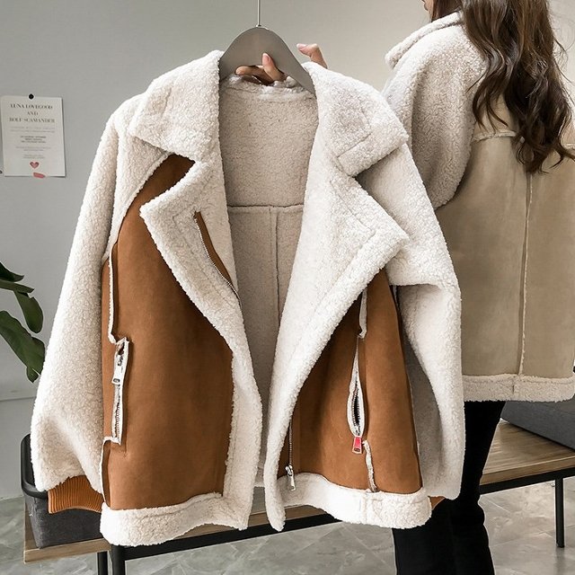 [비니브] 누디스 무스탕 점퍼