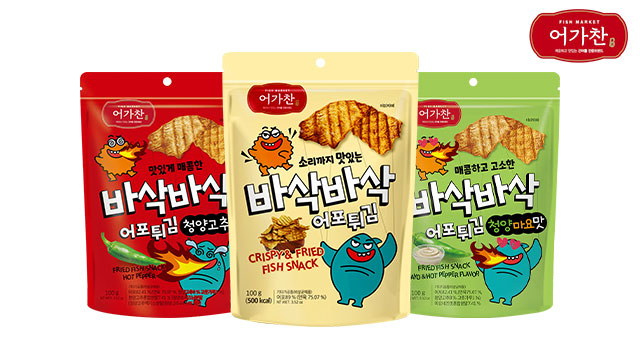 어가찬 바삭바삭 어포튀김 100g x 4봉