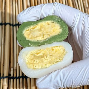 명가삼대떡집 먹으면 복이 오는 굳지 않는 제주송편 모둠녹두볼떡 1kg(18-19알)