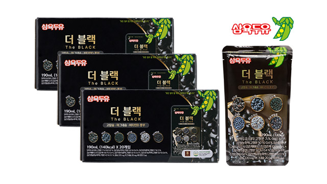 삼육두유 더블랙 60팩