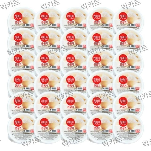 [CJ제일제당] 햇반 큰공기 300g X 30개 무료배송