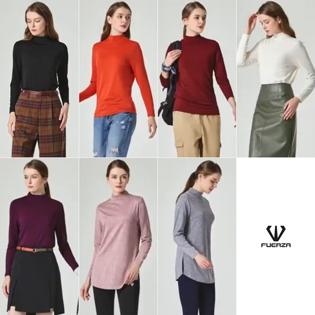 [7종세트] 훼르자 여성 데일리 기능성 티셔츠 