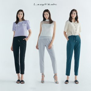 레이지카키 여성 하프 조거 팬츠 3종  PWJW