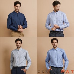 [CERINI by PAT] 남성 워셔블 스판 셔츠 1종 23f