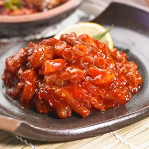 [S]요리조리 저염 무색소 낙지 젓갈 500g