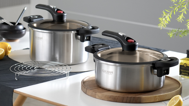 칼만 통 3중 스텐 저압 냄비 2종(4L+6L)