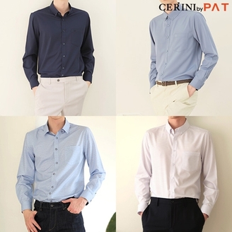 [CERINI by PAT] 남성 워셔블 발수 기능성 셔츠 1종 24f