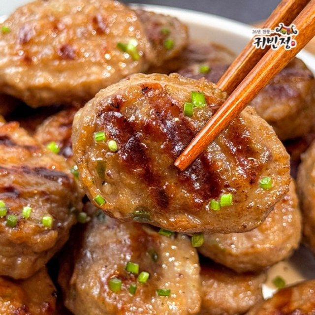 [귀빈정] 26년전통맛집 국산 갈비살 오리지날떡갈비400g 1팩