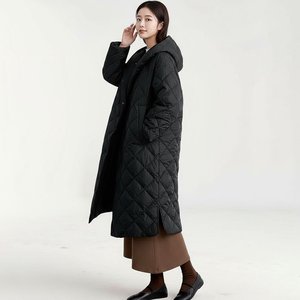 [헬리꽁땡] 퀼팅 후드 롱패딩 (색상선택)