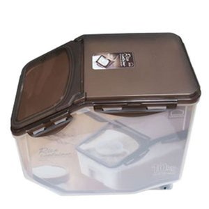 락앤락 쌀통 10kg 12L 브라운 신형 현미 흑미 백미 (WFJXTTL)