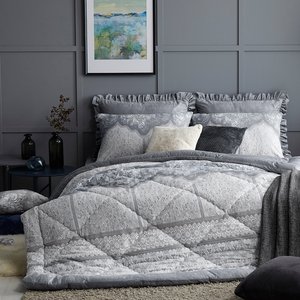 [K]벨라하우스 극세사 침구 3종세트(이불 + 토퍼 + 베개커버 2장)