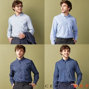 [빅사이즈] [CERINI by PAT] 캐주얼 스판 셔츠 1종