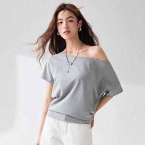 [샵앤] 여성 오프숄더 나그랑 반팔티 WDMS-WSH-TS14478054