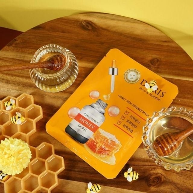 벌꿀 깨끗한피부 10입 마스크팩 보습영양 당근추출물 (WD9441D)