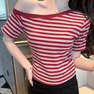 [샵앤] 여성 오프숄더 단가라 반팔티 WDMS-WSH-TS14472263