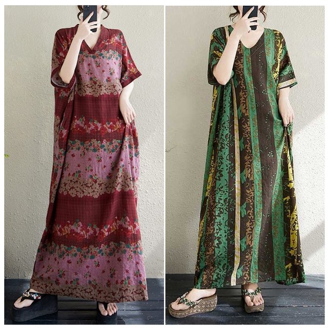 [엘드마마] 레티나 브이넥 원피스 2종