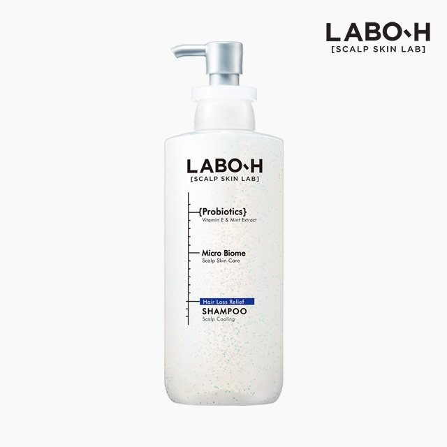 라보에이치] 탈모증상완화 샴푸 두피쿨링 400Ml