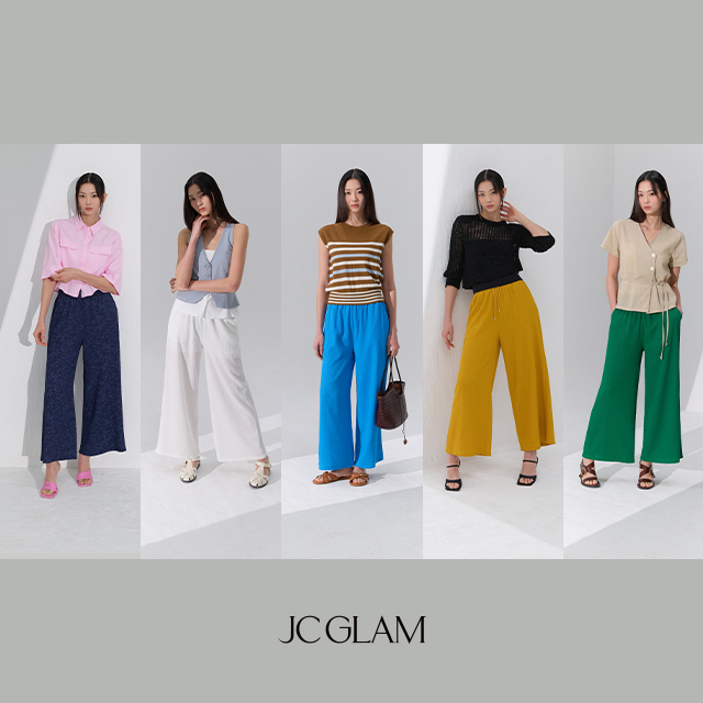 (강력추천)26SS JC글램 시어서커 웨이브 팬츠 5종