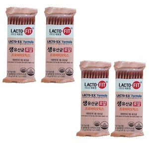 종근당건강 생유산균 락토핏 코어맥스2g60포4박스CZ