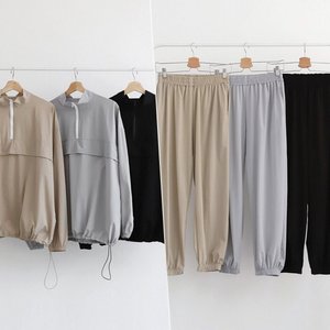 ♥SET♥ 아노락 긴팔 조거 세트 3color 상의하의SET  남성 여성 빅사이즈 트레이닝 남녀공용