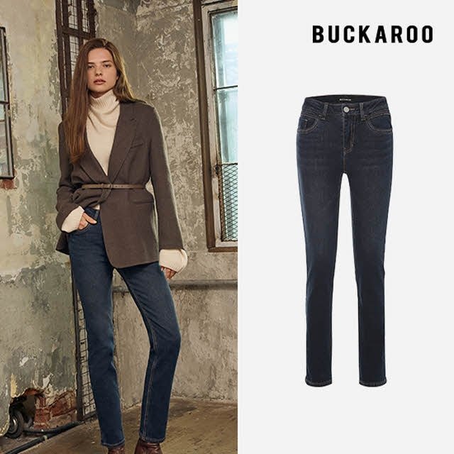 [입점기념/앱할인10프로]버커루 23FW 최신상! 시그니처 기모데님 2종, 여성