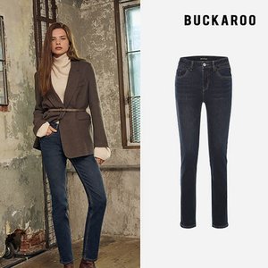 [입점기념/앱할인10프로]버커루 23FW 최신상! 시그니처 기모데님 2종, 여성