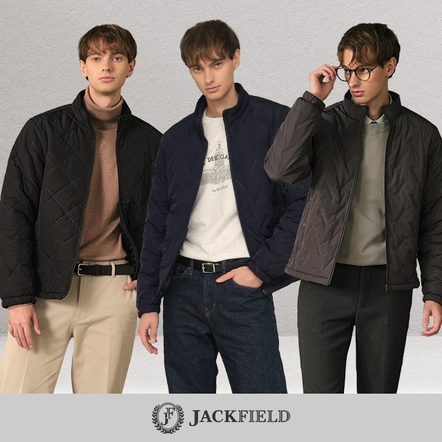 잭필드 남성 패딩 점퍼 2종