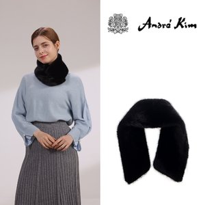 앙드레 김 Faux밍크퍼 넥 워머 2종