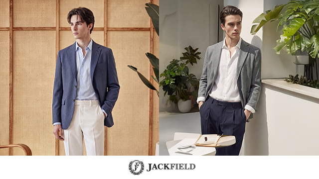 잭필드 26SS 남성 쿨에어 텐션 재킷 1+1세트