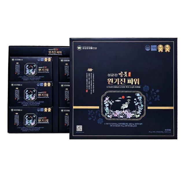 [활력증진 기력회복] 성균관 명품 원기진 파워 25g x 60포 1박스