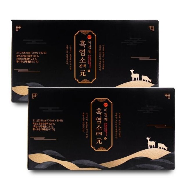 래오이경제 흑염소진액원 70ml x 30개입 2박스