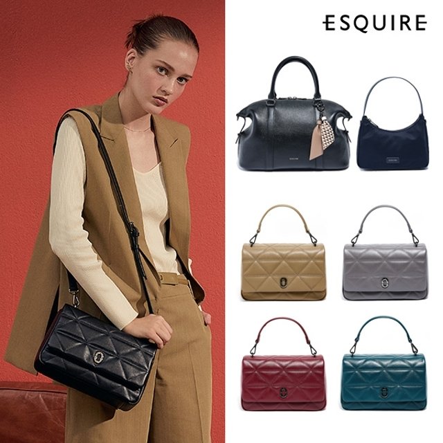 [에스콰이아] 클래시 핸드백 3종 세트