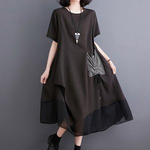 쉐바 리베토 A라인 원피스