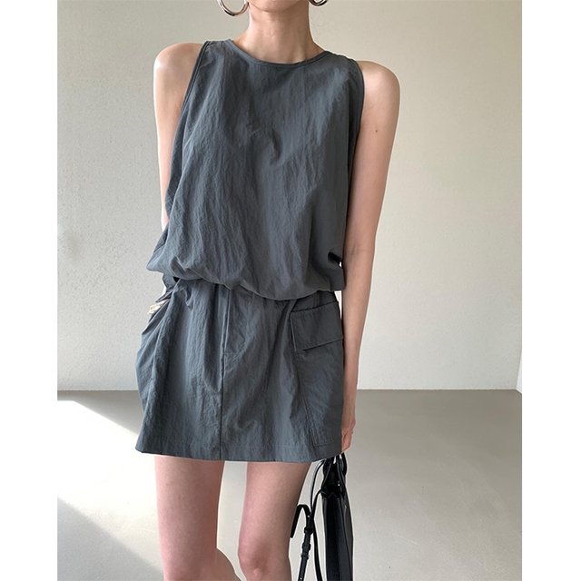 비니브 스피넬 아이스 상하 팬츠 세트