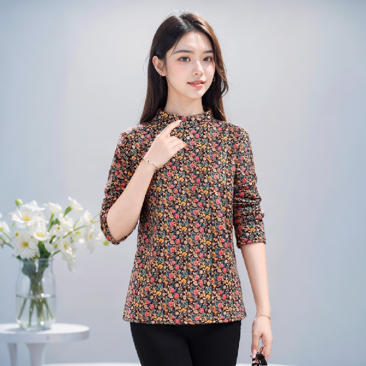 [엘드마마] 마리엘 포근 기모 티셔츠 2종