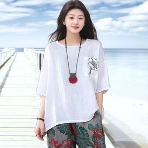 [알트베니] 자수 포켓 순면 풀오버 3종