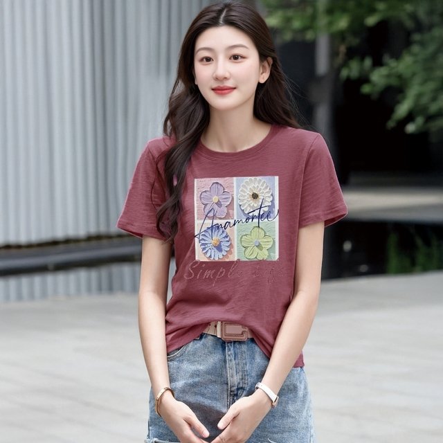 [알트베니] 모아젤인견티셔츠3종