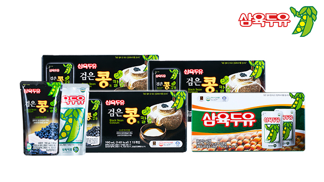 삼육두유 검은콩과 칼슘 60팩+삼육20팩, 총80팩