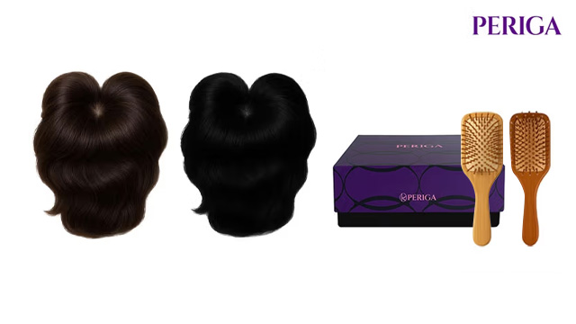 페리가  인모 정수리 볼륨 펌가발