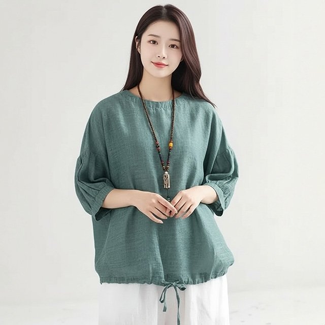 [헬리꽁땡] 냉감 블라우스 3종세트