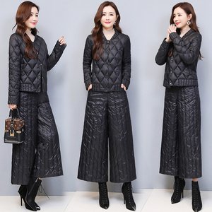 [헬리꽁땡] 퀼팅 패딩 상하세트