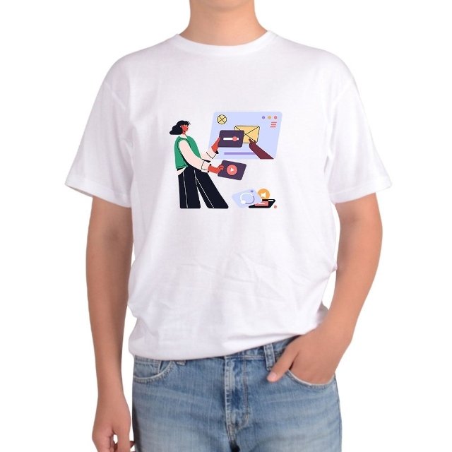 고품질 기능성반팔 온라인 메일 영상파일 음악 디지털노마드 단체반팔티 드라이라운드 (WFGHS84)