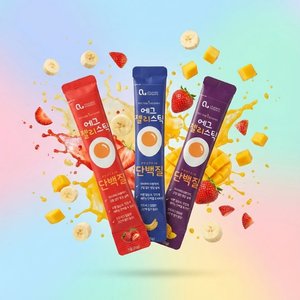 청라상회 고단백 계란젤리 선물세트 에그젤리스틱 3종 비타민 칼슘 아연 명절선물 