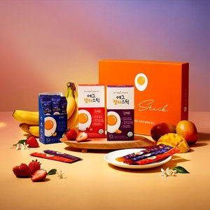 청라상회 고단백 계란젤리 선물세트 에그젤리스틱 3종 비타민 칼슘 아연 명절선물 